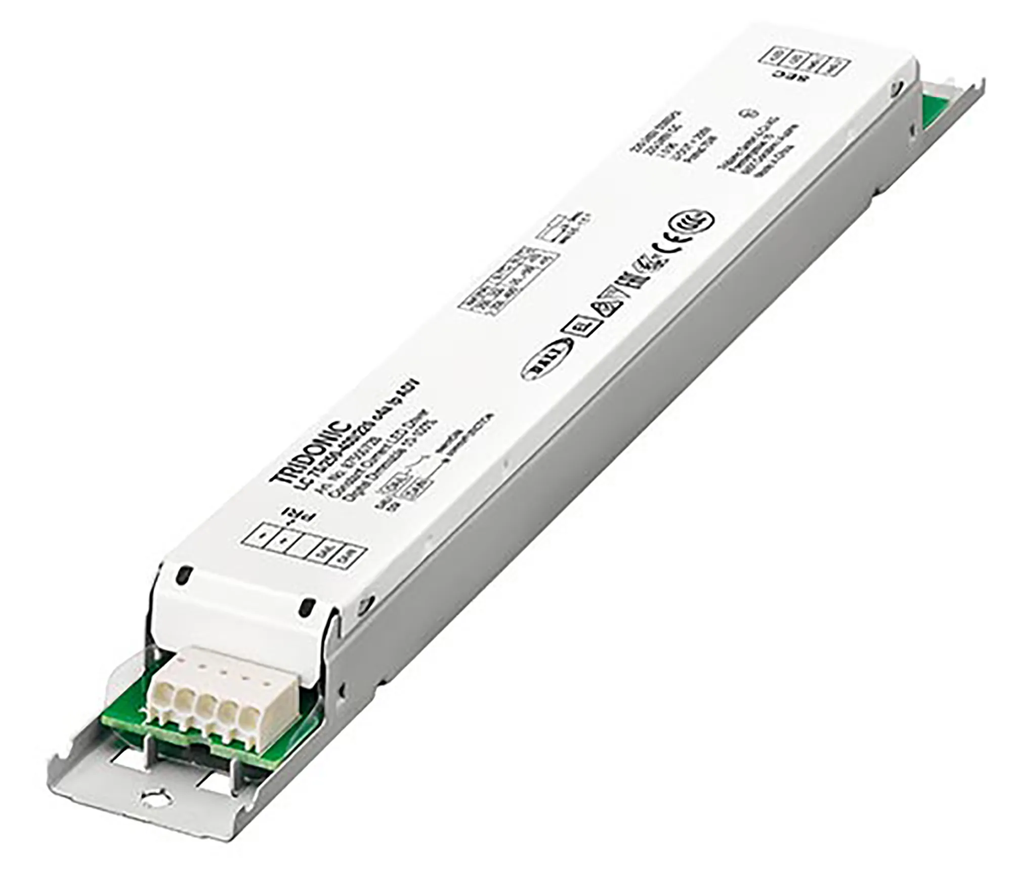 75W 250-400mA One4 all Dimmable Constant current LED driver, metal casing with white cover, IP20.